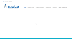 Desktop Screenshot of nivateonline.com